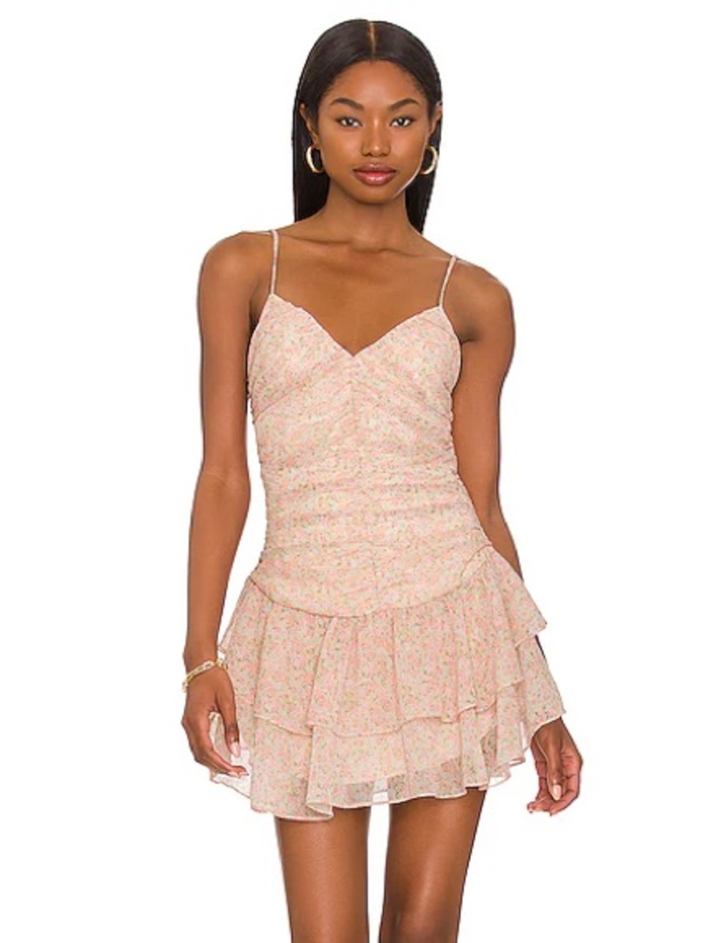 MAJORELLE Ilaria Mini Dress in Multicolor Fairy size large